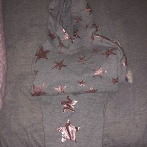 Girls size 16 pull over jogger set